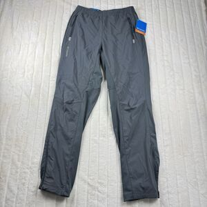 Columbia Brisk Trail II Pants Men's S 31" Gray Outdoor Hiking Performance NWT